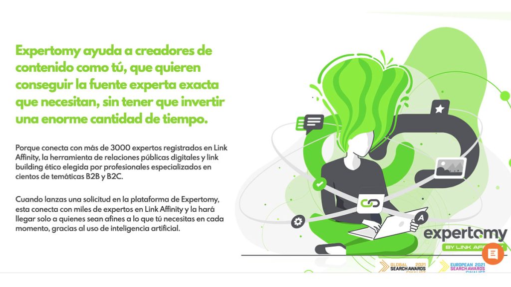 Expertomy, la revolucionaria función que conecta expertos y medios a través de IA