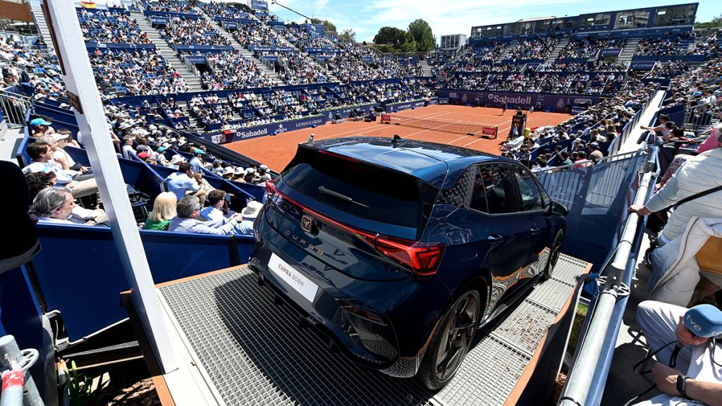 CUPRA, coche oficial del torneo de tenis Barcelona Open Banc Sabadell