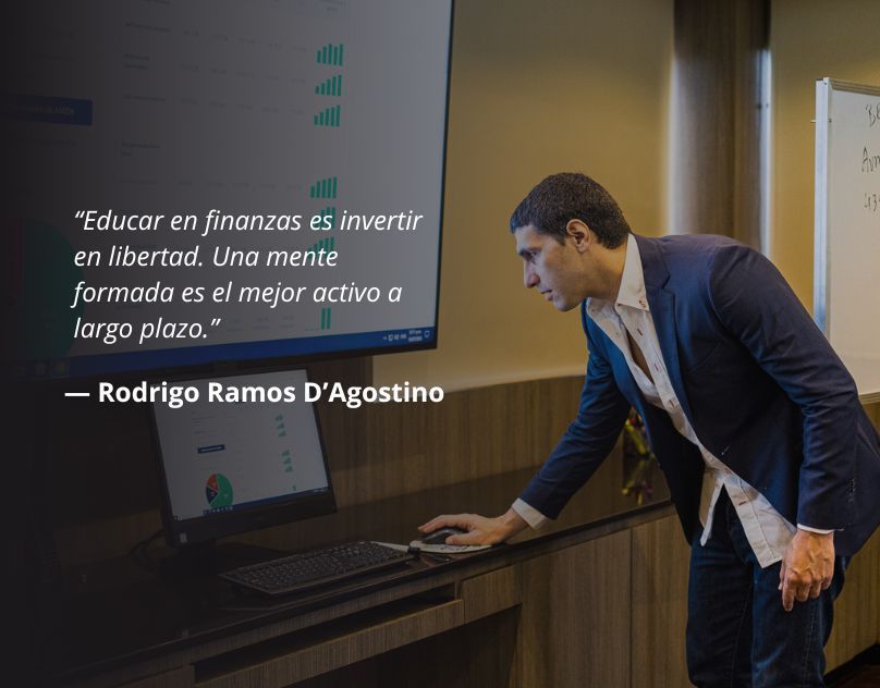 Rodrigo Emilio Ramos D’Agostino impulsa la educación financiera como pilar para las nuevas generaciones