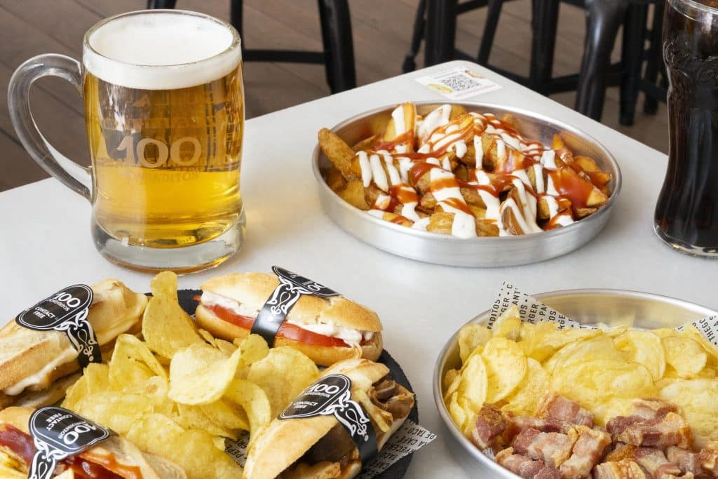 Nueva carta de 100 Montaditos