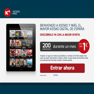 200 publicaciones por 1 € al mes