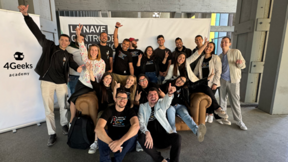 Parte del equipo de 4Geeks Academy España