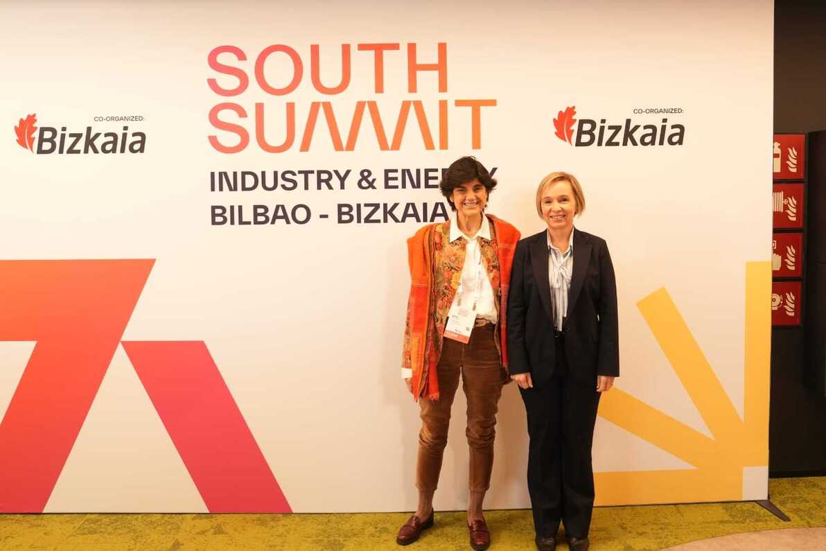 María Benjumea y Ainara Basurko en South Summit Industry & Energy