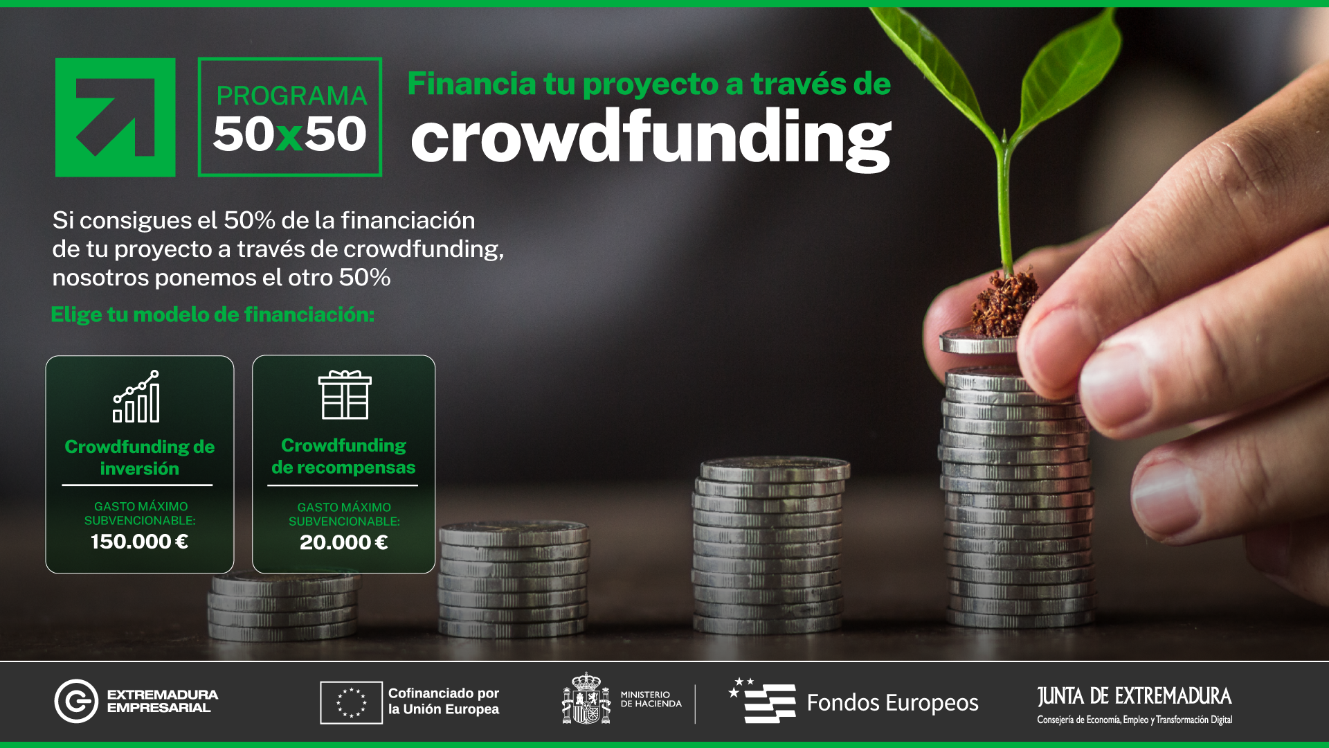 Crowdfunding Junta de Extremadura