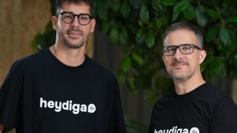 David Zafra y Sergio Espeja, fundadores de HeyDiga, una de las startups que han recibido financiación en la avalancha de inversión del tramo final del año