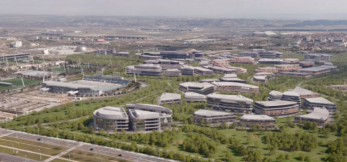 Madrid Innovation District en la ciudad deportiva del Real Madrid en Valdebebas