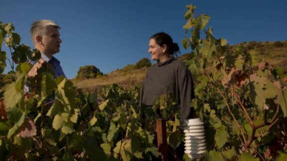 Carmen F. Uriarte en Lapuebla de Labarca (Rioja Alavesa). 