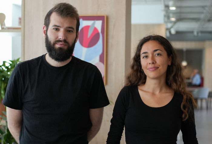 Marcos Rubio y María González, fundadores de Tucuvi.