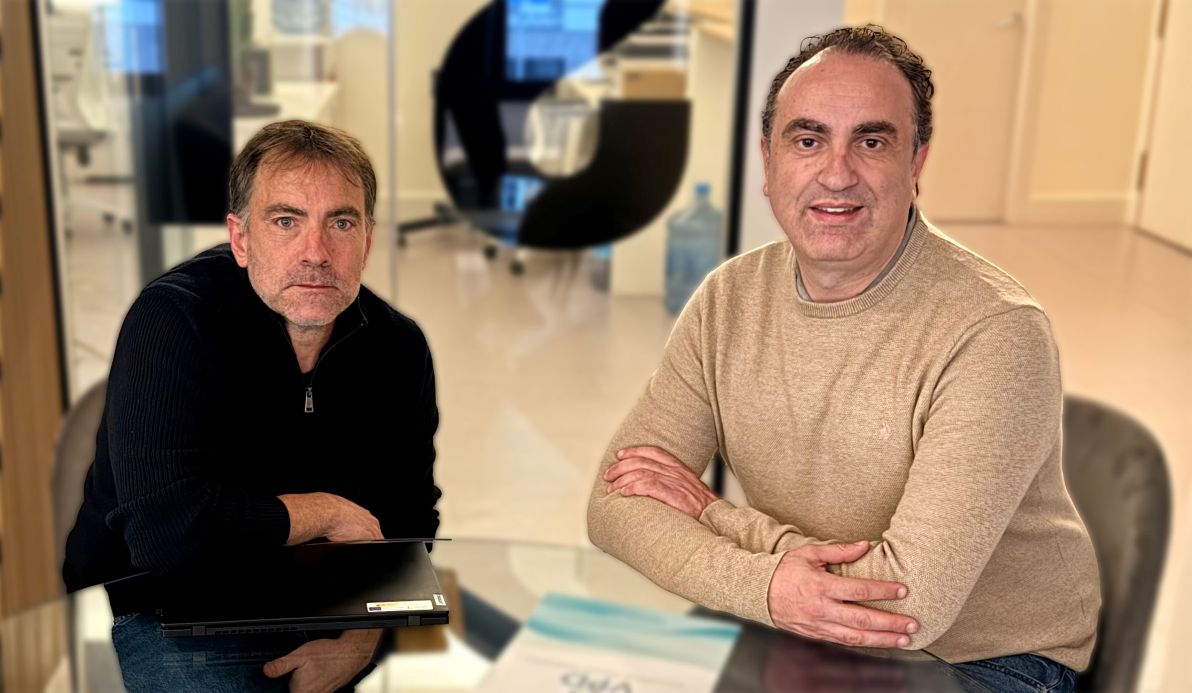 Iñaki Espinosa (izquierda) y Jesús Torrijos, fundadores de BigGuardian