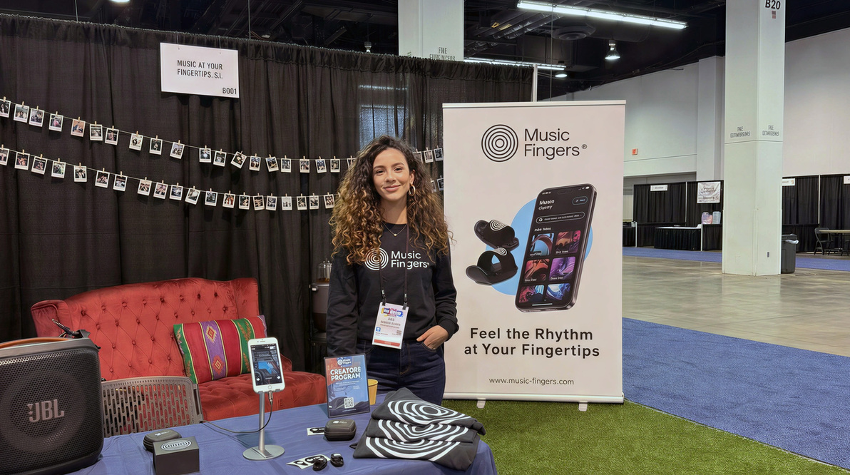 Music Fingers en NAMM