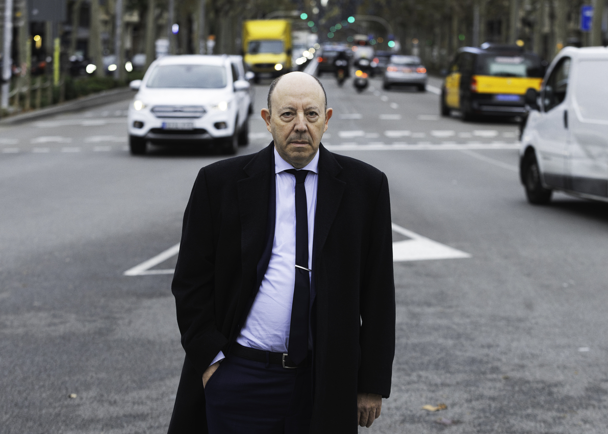 Gonzalo Bernardos, economista y profesor de la Universidad de Barcelona, fotografiado en Barcelona