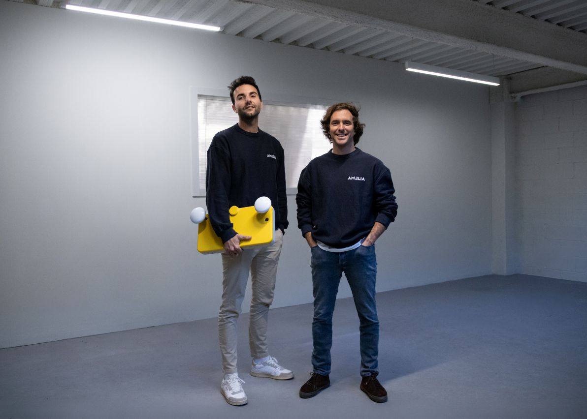 David Ferré (izquierda) y Bernardo Sá Pereira, cofundadores de Amelia