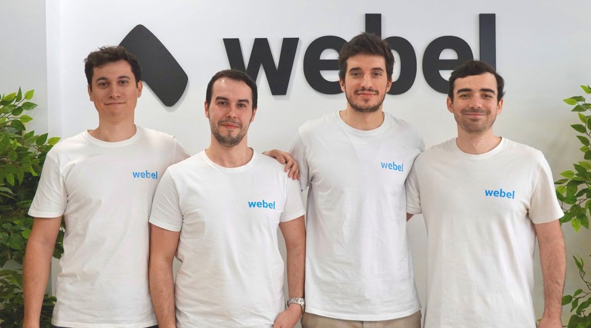 Fundadores de Webel, que acaba de cerrar una ronda de financiación