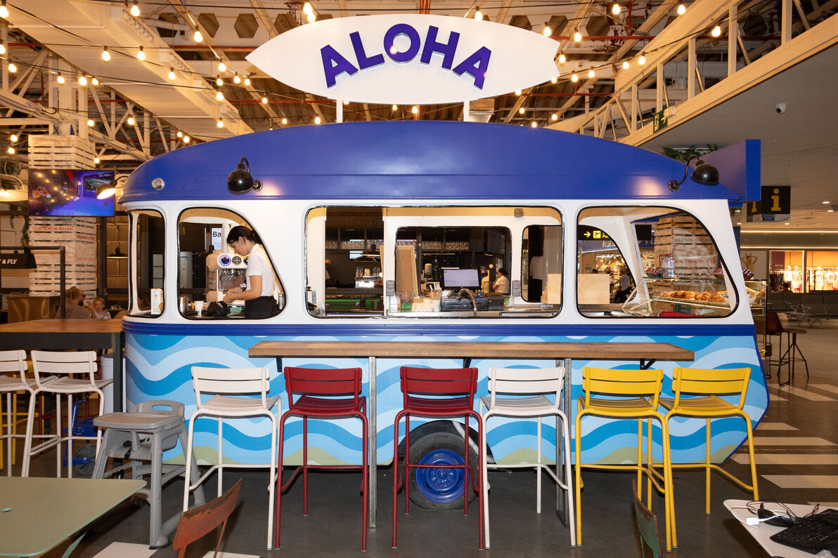 Espacio Aloha en el aeropuerto de Ibiza [Aloha]