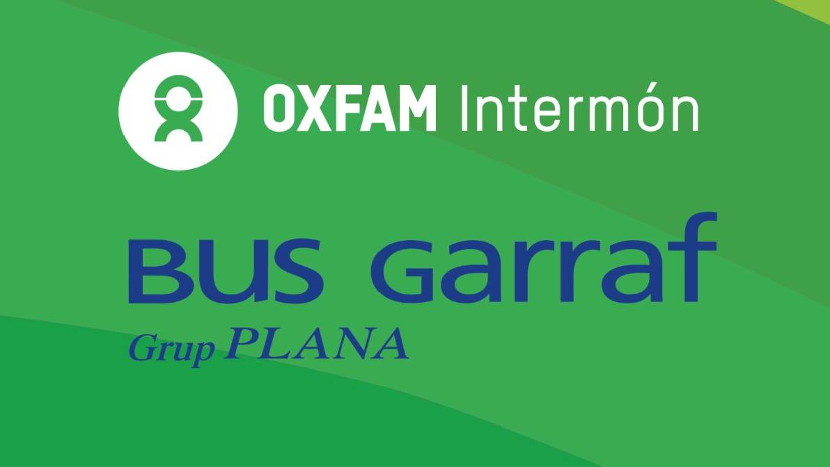 Bus Garraf, Pymes contra la pobreza, OXFAM Intermón