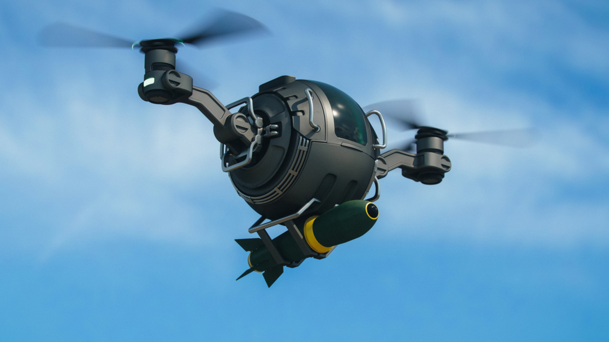 dron armado