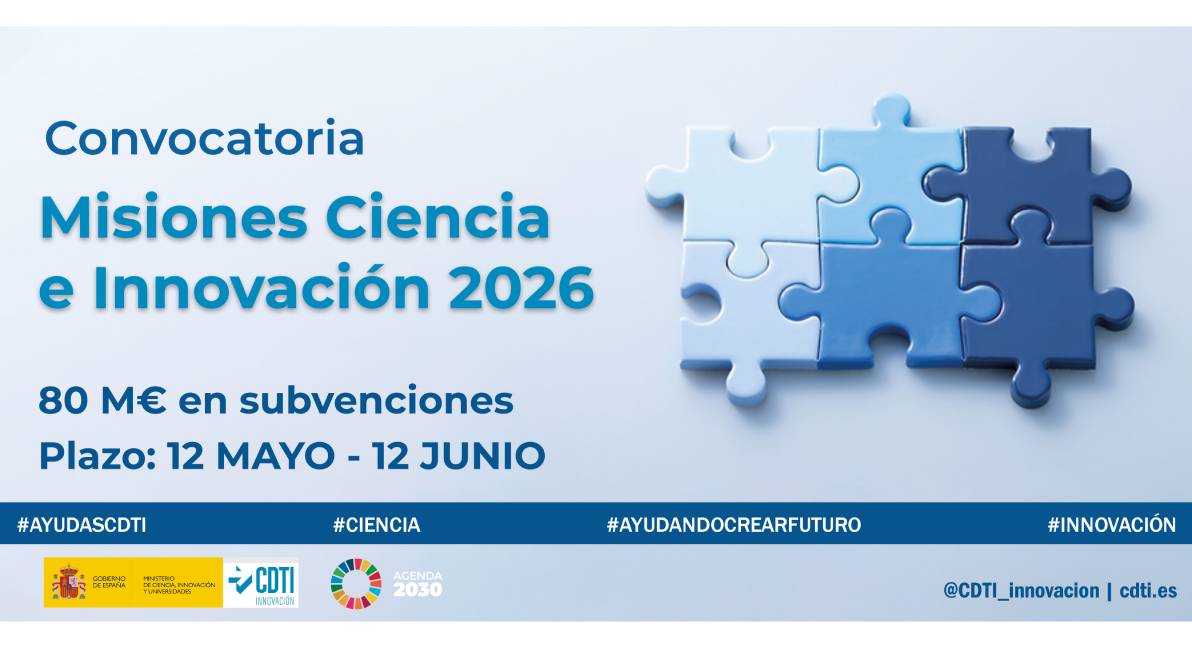 CDTI Misiones Ciencia e Innovación 2026