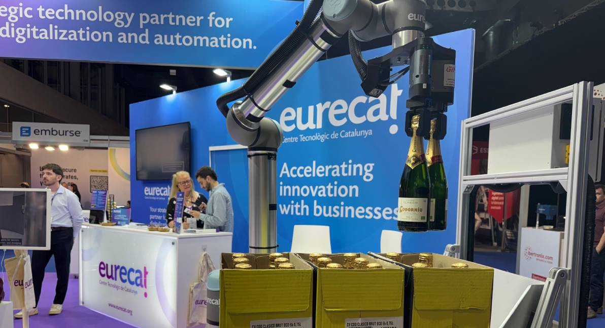 Eurecat en el salón Advanced Factories robótica colaborativa
