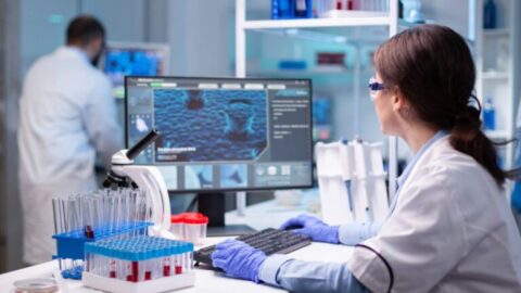 biotecnología. Foto de istock