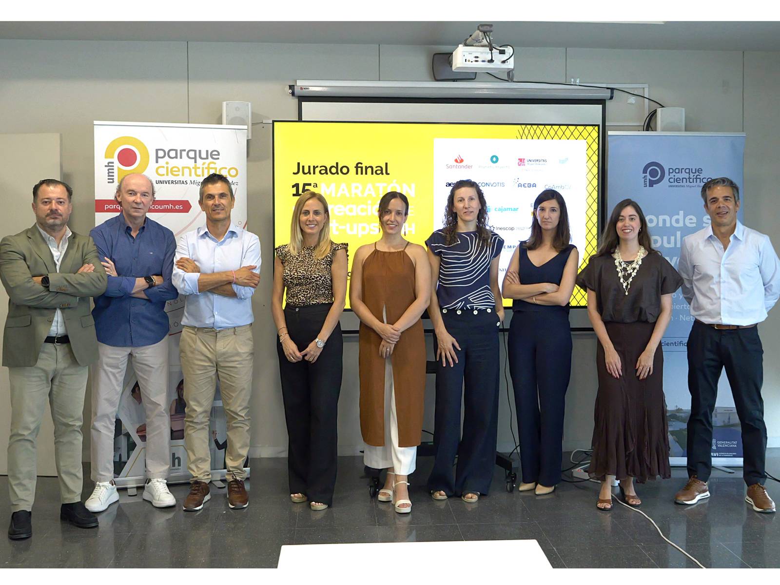 Ganadores de la 15ª Maratón de Creación de Start-ups UMH