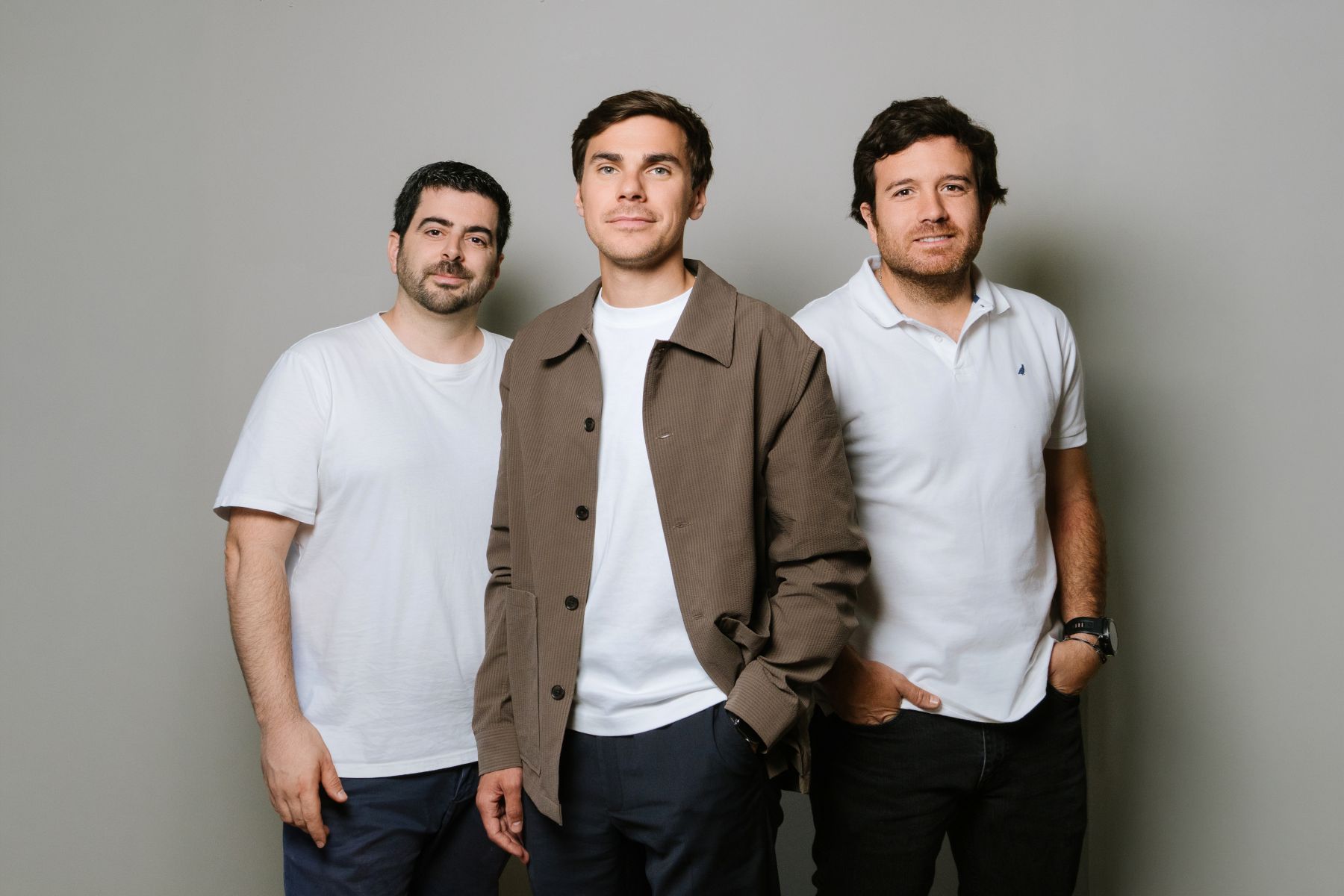 Antonio Melé, Sergi Bastardas y Nacho Travesí, fundadores de Orbio AI