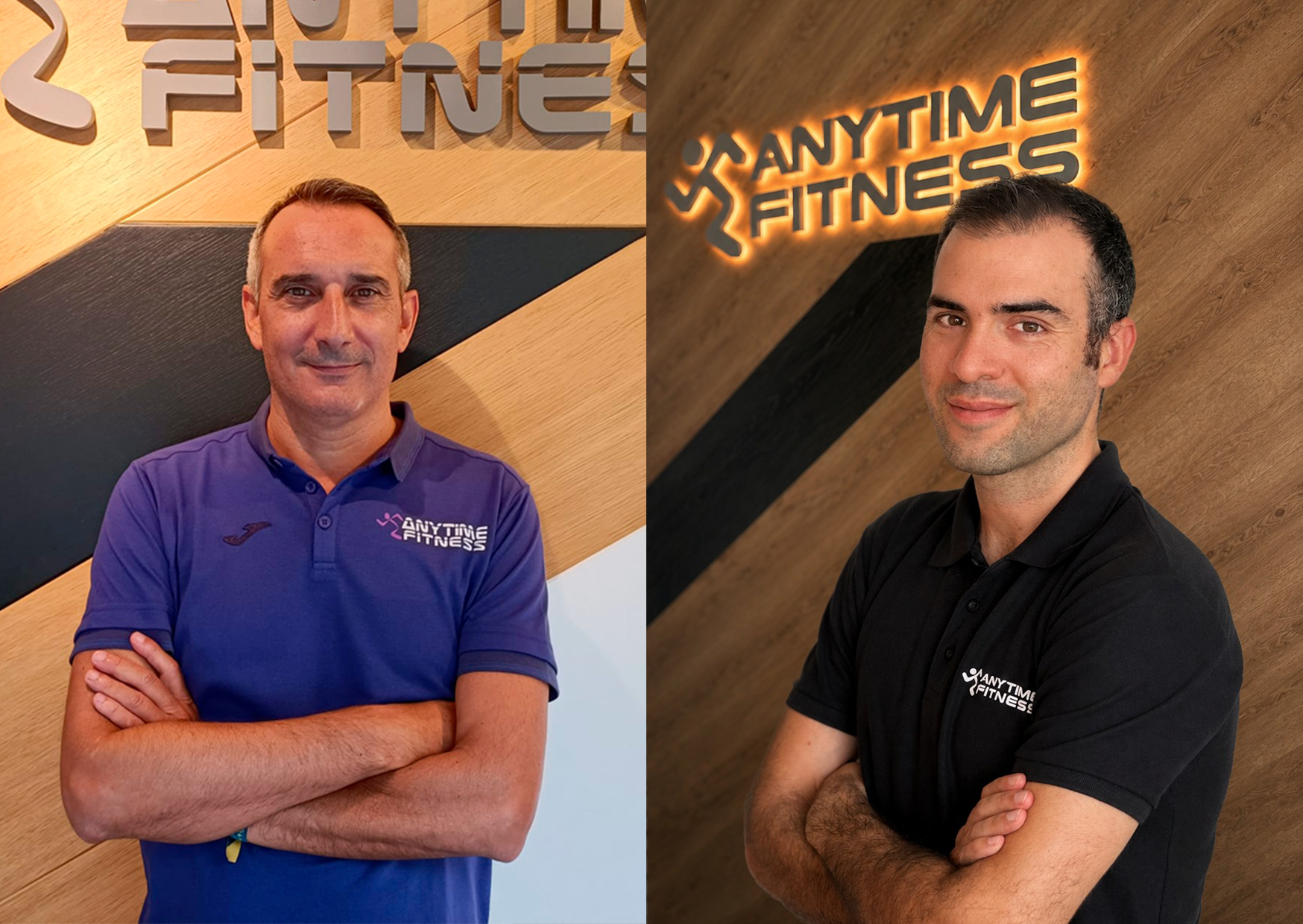 Enrique Iranzo y Héctor Robledo, directivos de Anytime Fitness Iberia