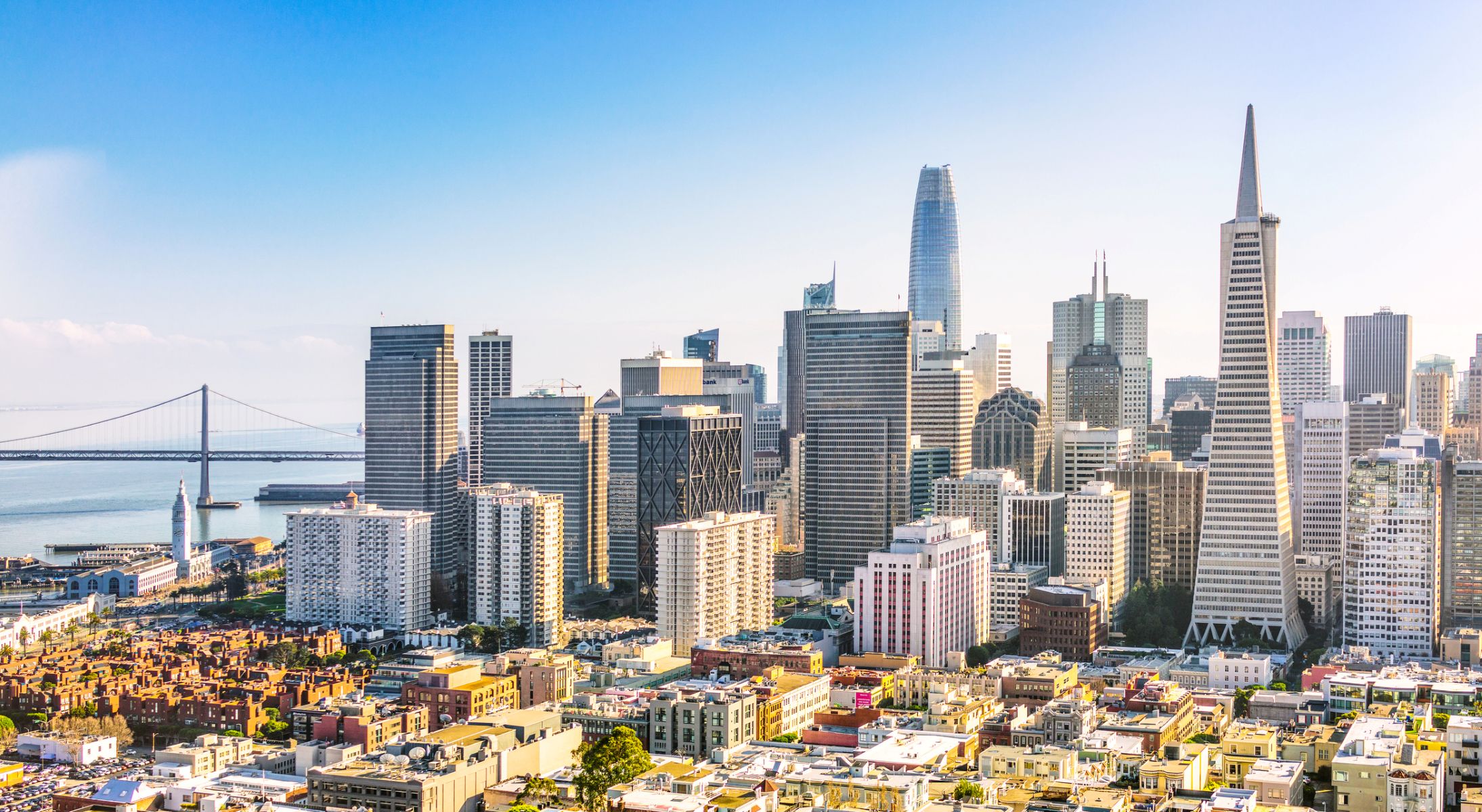 Horizonte de la ciudad de San Francisco (California).
