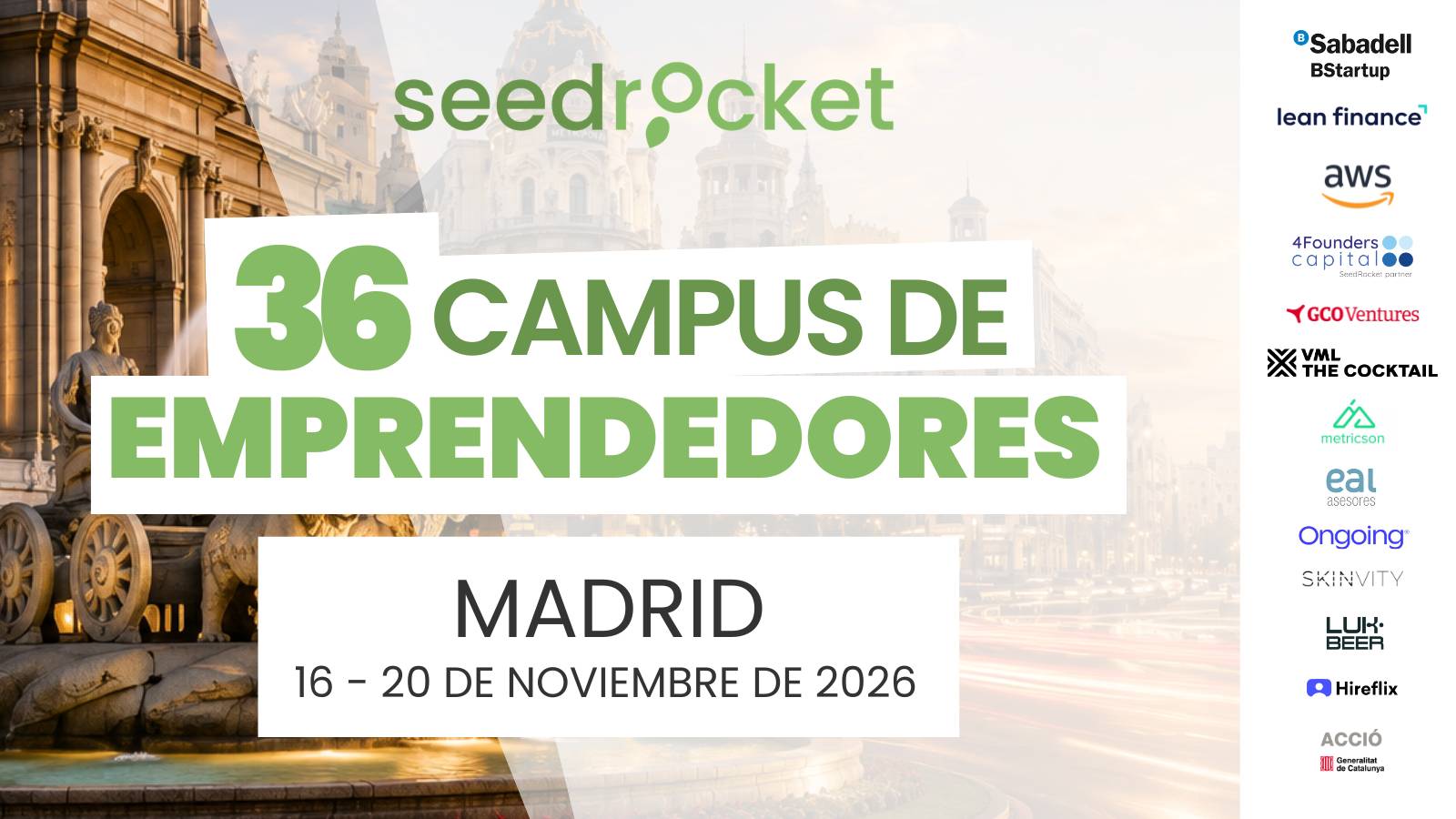 36 Campus de Emprendedores SeedRocket