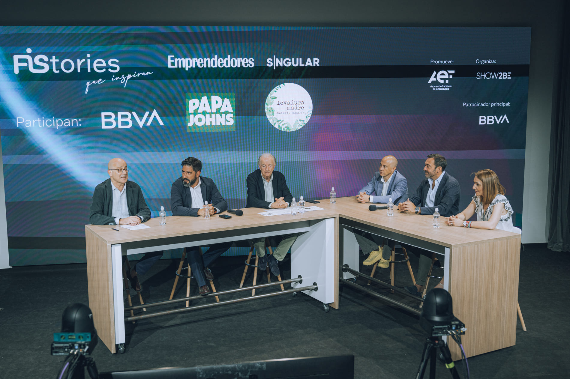 Mesa redonda de FIStories que inspiran, mesa redonda sobre la franquicia organizada por FIS y Emprendedores