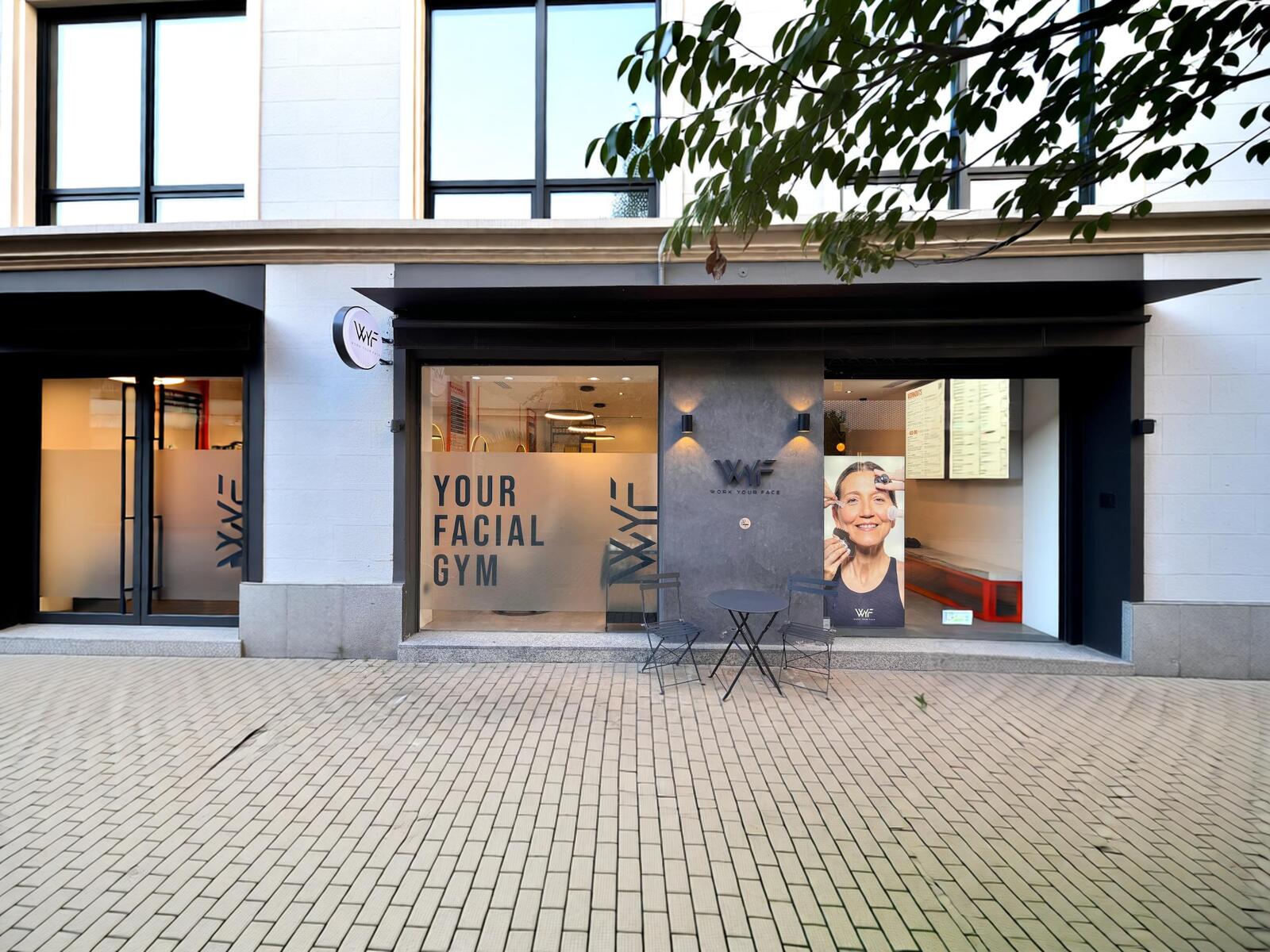 Fachada de un local Work Your Face