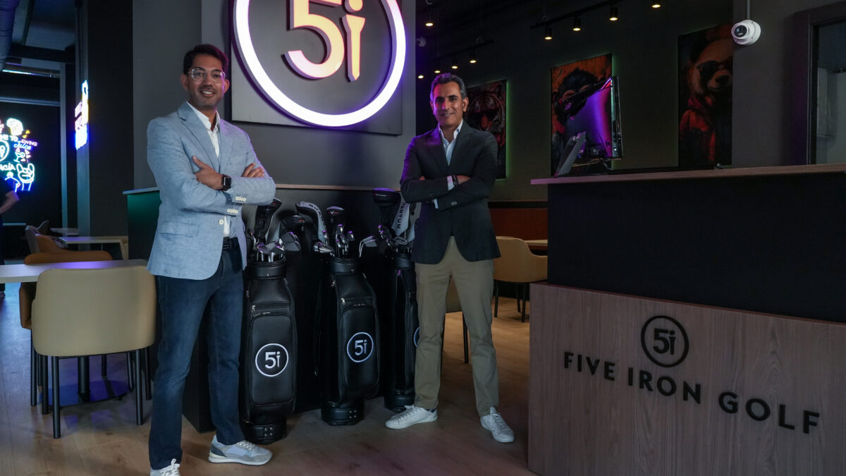 Víctor Amarnani y Sunil Mahtani, socios de FIve Iron Golf Iberia. Imagen cedida por la empresa