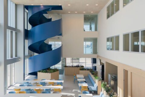 Comedor del nuevo edificio de Marina de Empresas