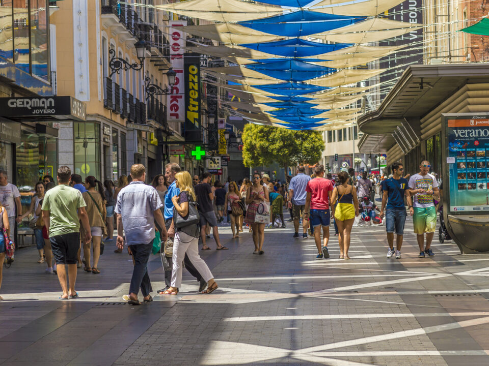 Calle Preciados de Madrid