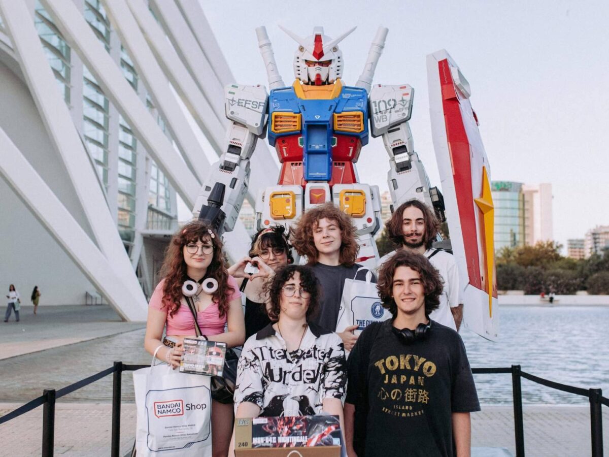 The Gundam Base Rolling Pop-up Tour llega a San Diego Comic-Con Málaga con 300 m² y más de 70 productos exclusivos