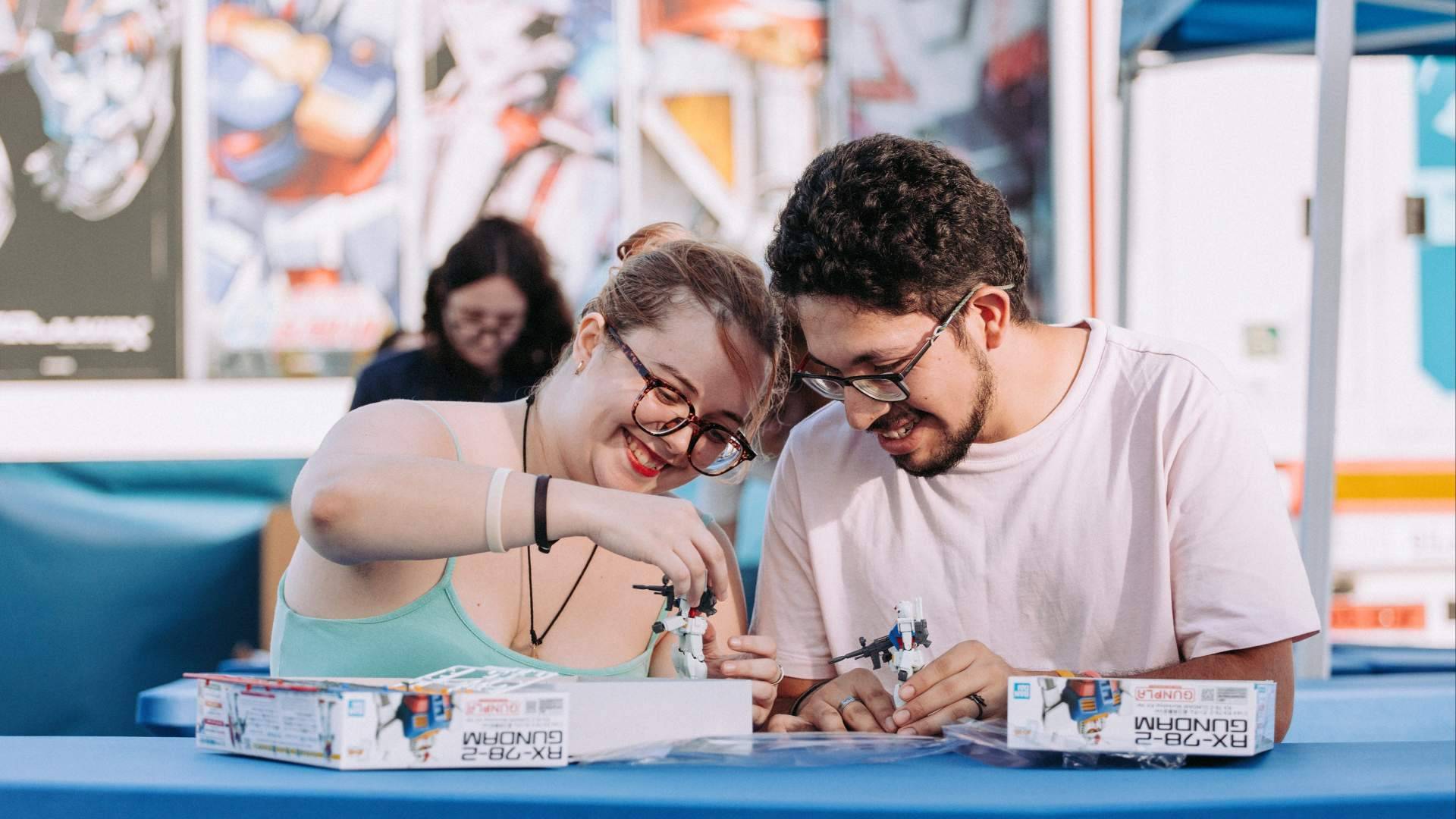 The Gundam Base Rolling Pop-up Tour llega a San Diego Comic-Con Málaga con 300 m² y más de 70 productos exclusivos