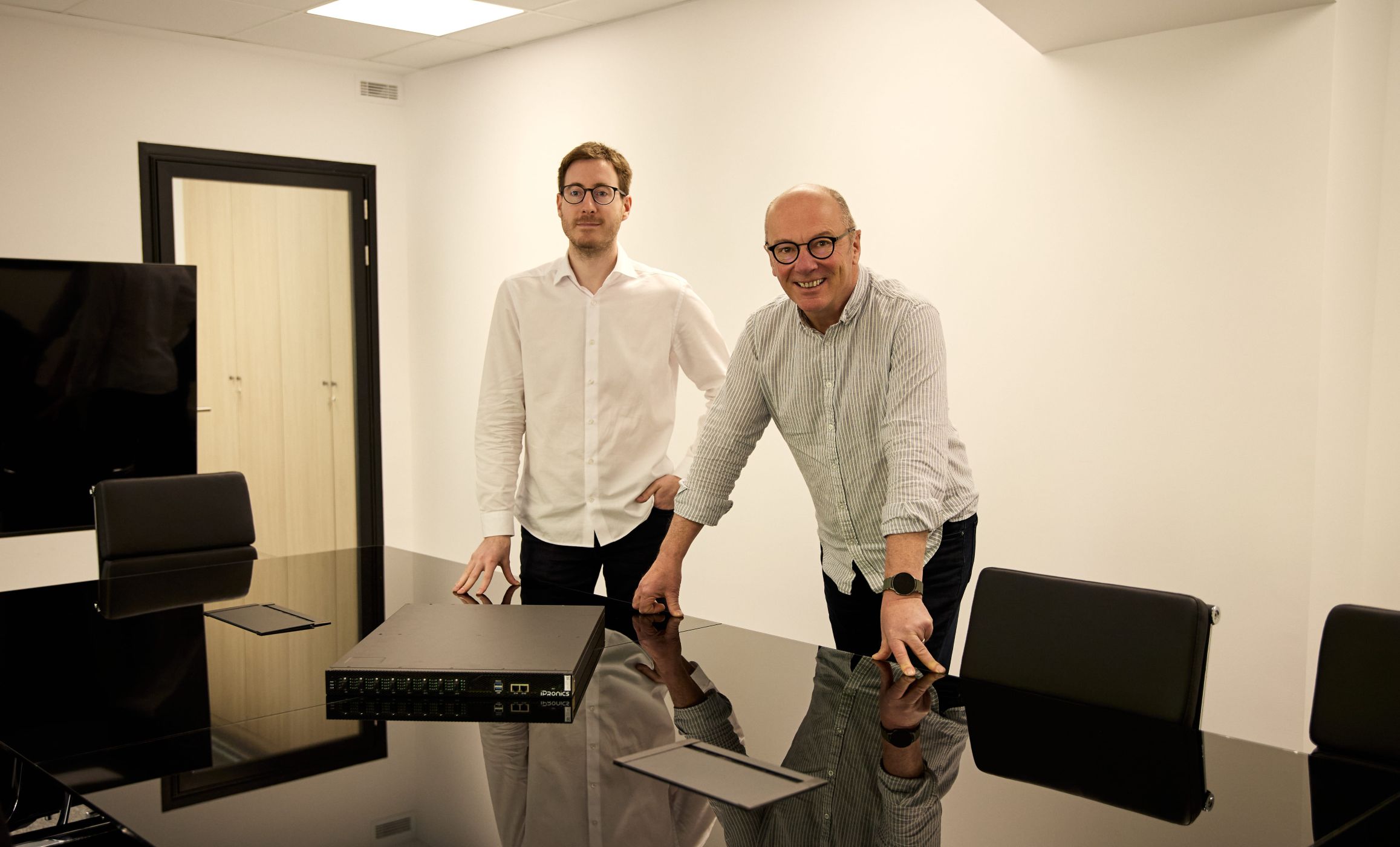 Daniel Pérez López y Christian Dupont, fundadores de iPronics.