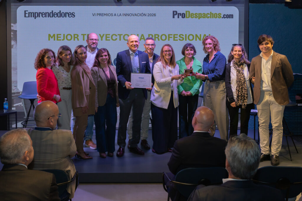 Actium Consulting en los VI Premios ProDespachos a la Innovación en los Despachos Profesionales