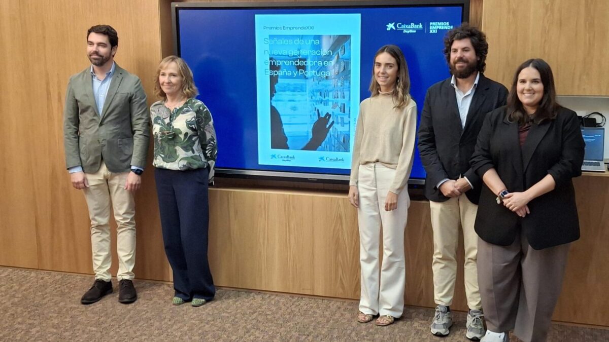 Presentación del estudio con representantes de CaixaBank DayOne y Afi.