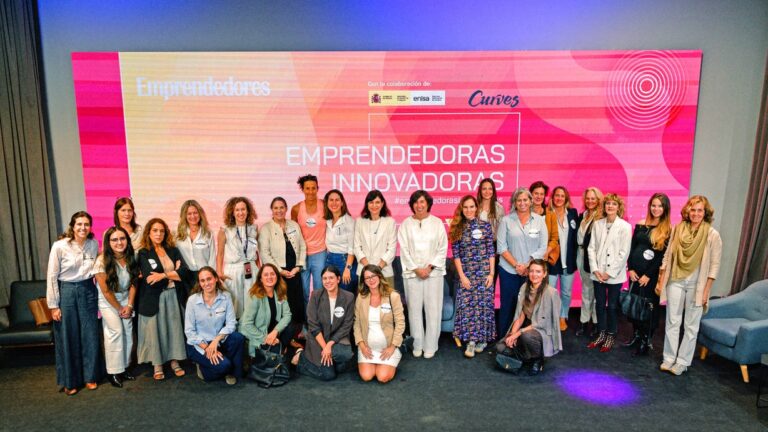 Todas las participantes en el evento Emprendedoras Innovadoras.