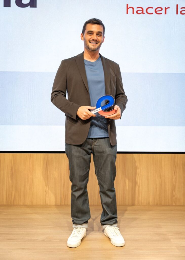 Fede Sáinz de Robles, ganador del Premio a la Innovación.