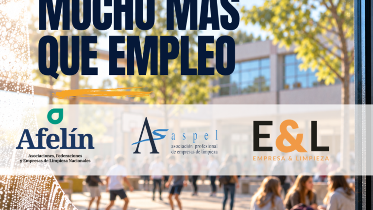 ASPEL y AFELÍN impulsan la campaña 'Limpieza, mucho más que un empleo' para poner en valor al sector