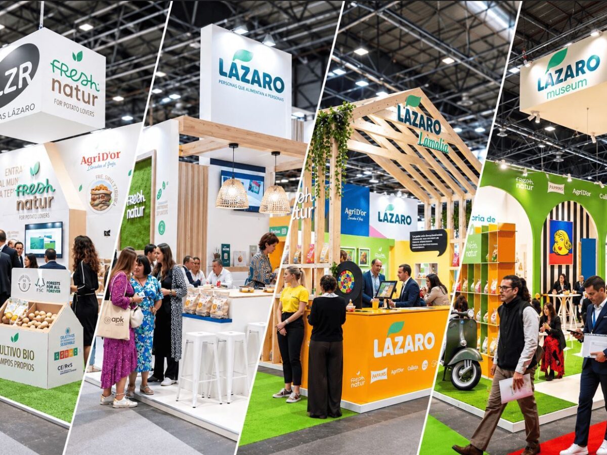 Patatas Lázaro presenta sus avances en innovación y sostenibilidad en la feria Fruit Attraction