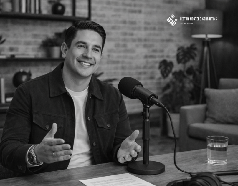 Héctor Manuel Montero Rodríguez lanza en Tepic, Nayarit, un podcast sobre transformación digital
