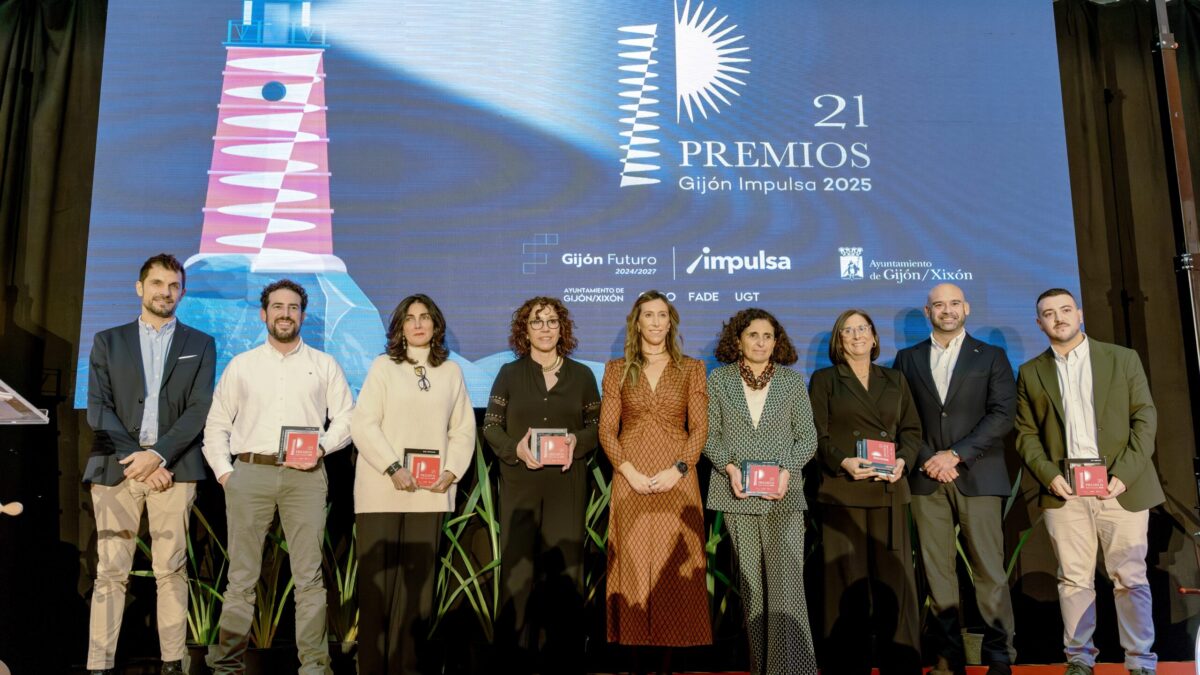 Premiados en la edición 2025 de los Premios Gijón Impulsa