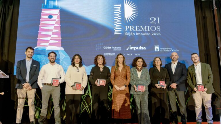 Premiados en la edición 2025 de los Premios Gijón Impulsa