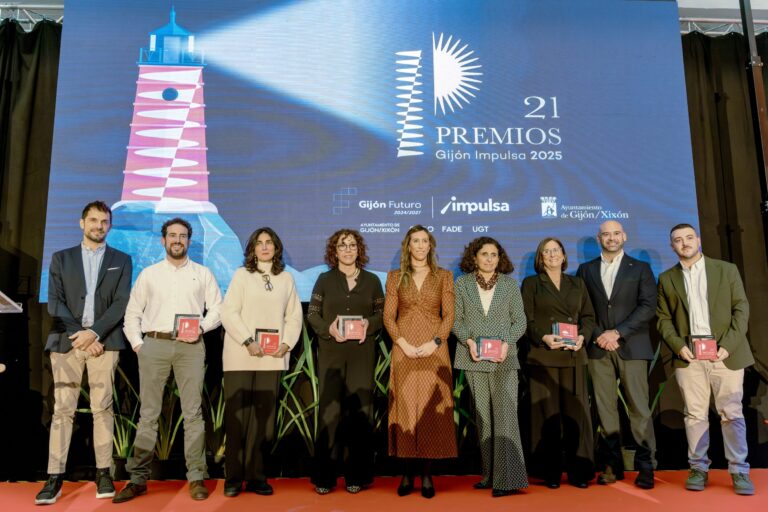 Premiados en la edición 2025 de los Premios Gijón Impulsa
