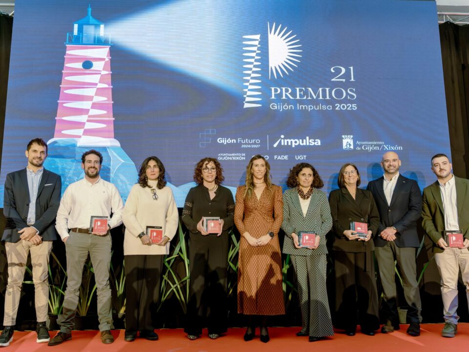 Premiados en la edición 2025 de los Premios Gijón Impulsa