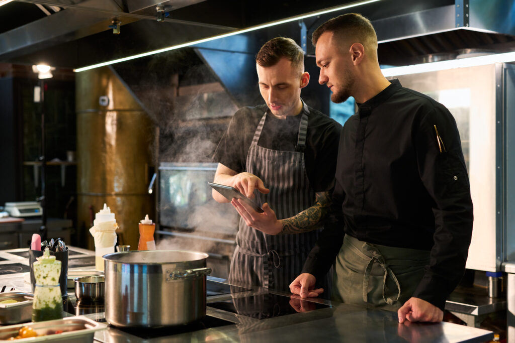 Cocina de restaurante