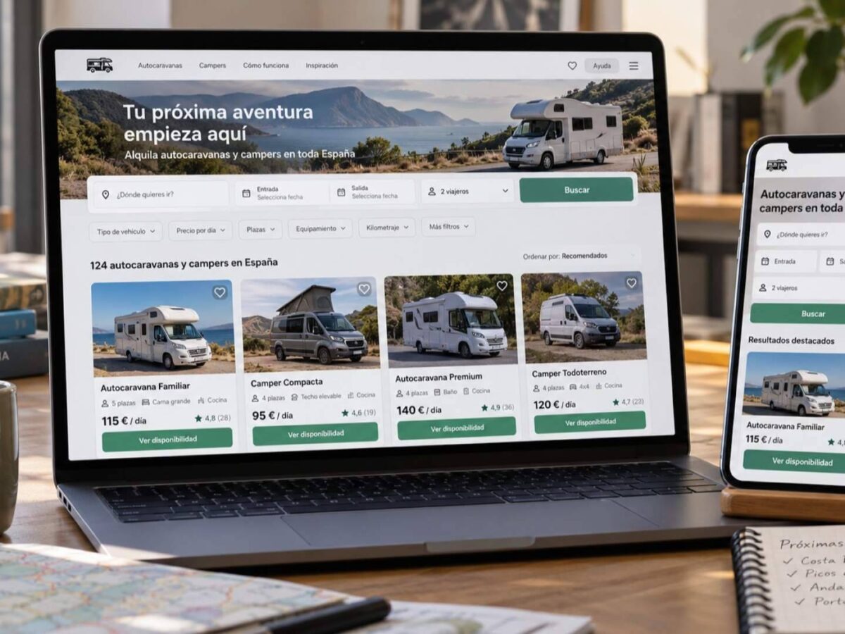 Ucoga explica qué seguro necesitan las empresas que alquilan autocaravanas en plataformas como Yescapa