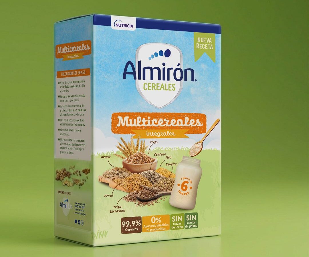 La Bendita Agencia rediseña el packaging de la nueva gama de cereales Almirón